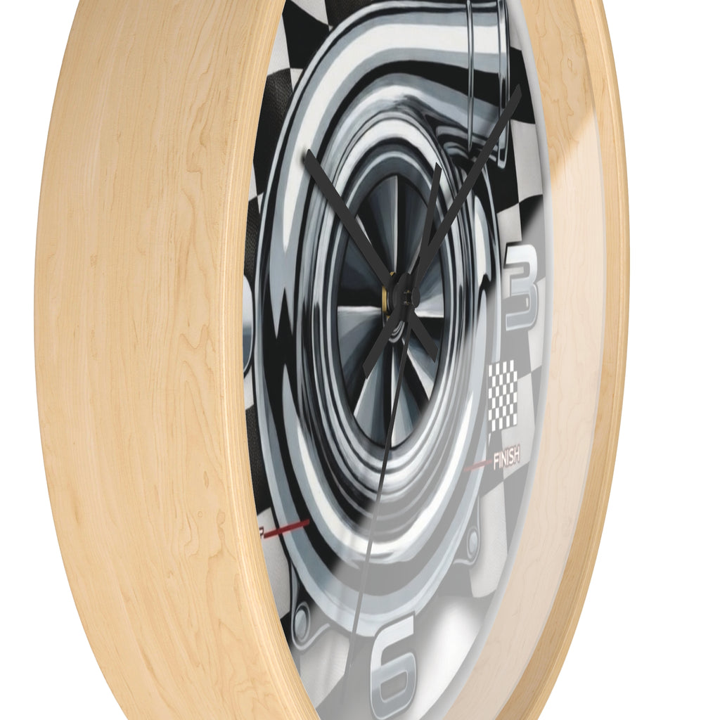 Hcc's - Turbo "Racing Time" Wall Clock
