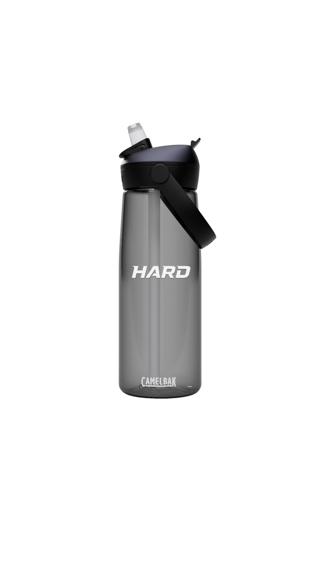 25oz CamelBak Flip Straw Water Bottle — 'HARD' Bold Logo Tritan Renew Bottle