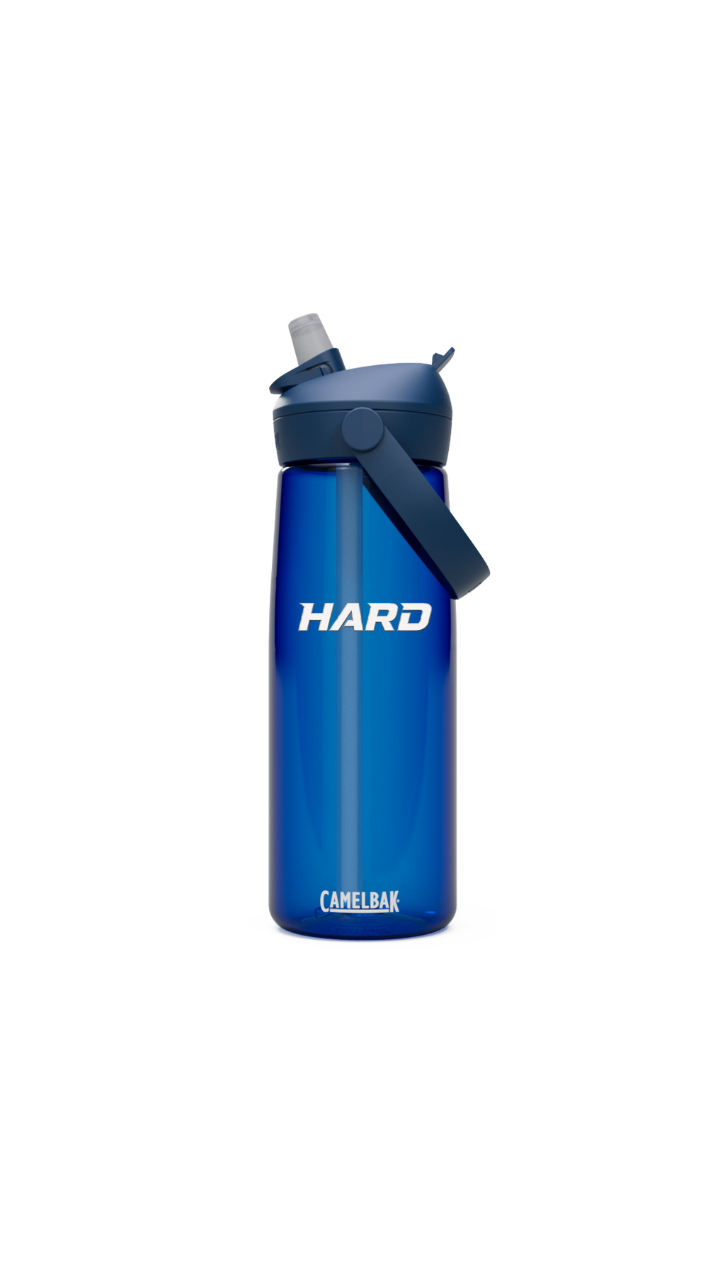 25oz CamelBak Flip Straw Water Bottle — 'HARD' Bold Logo Tritan Renew Bottle
