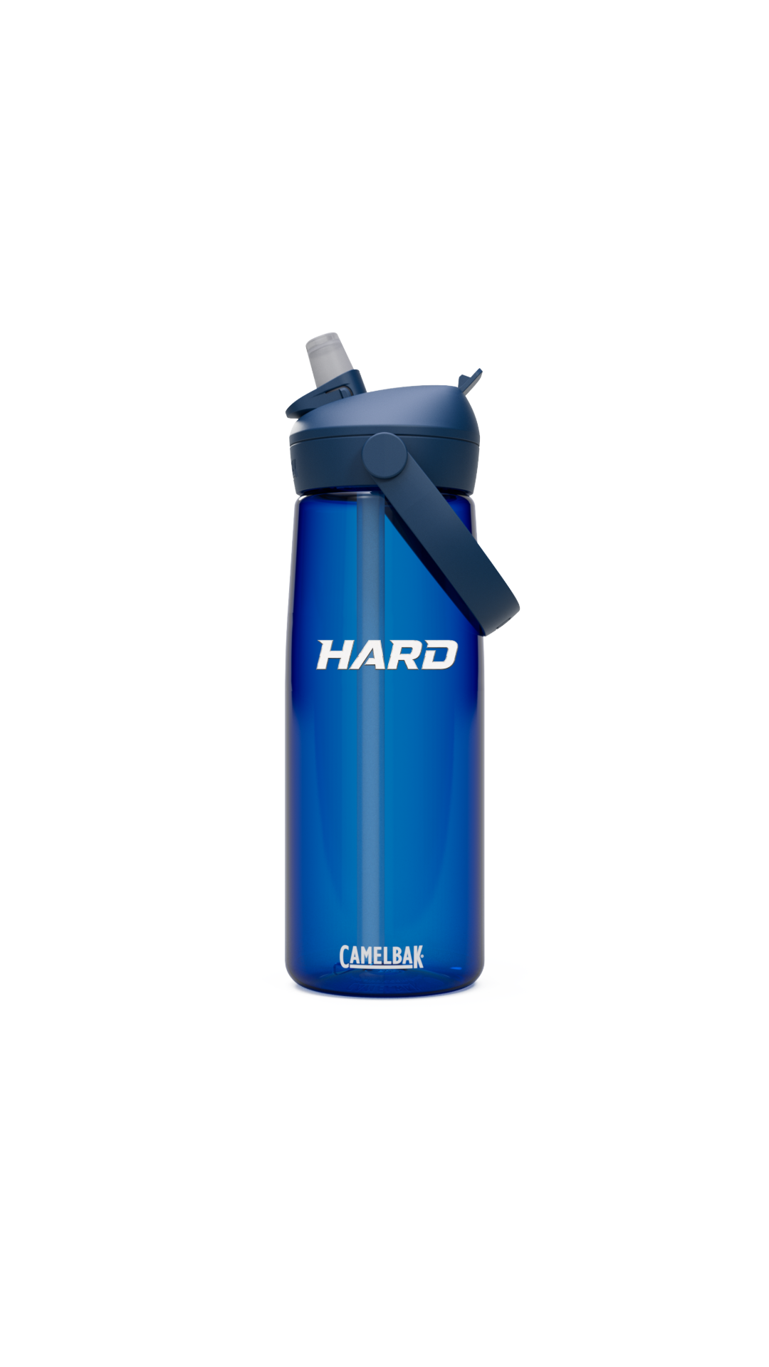 25oz CamelBak Flip Straw Water Bottle — 'HARD' Bold Logo Tritan Renew Bottle