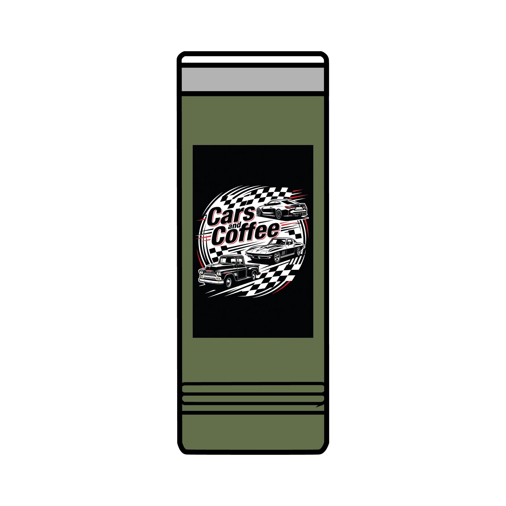 The Hcc "Cars & Coffee" Tumbler Mug