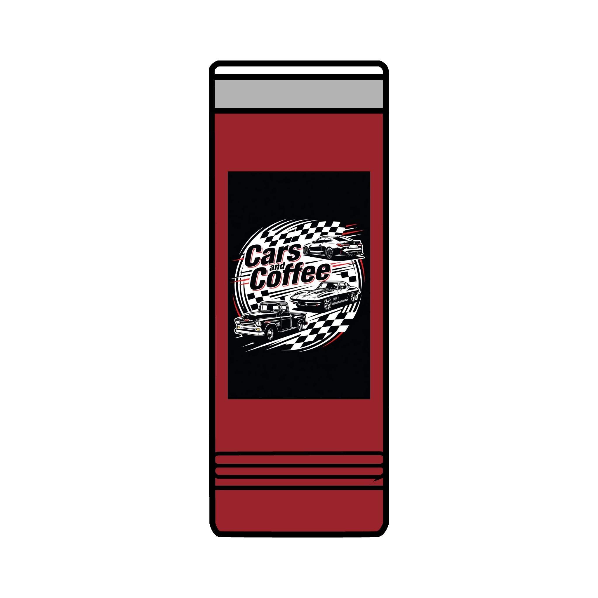 The Hcc "Cars & Coffee" Tumbler Mug