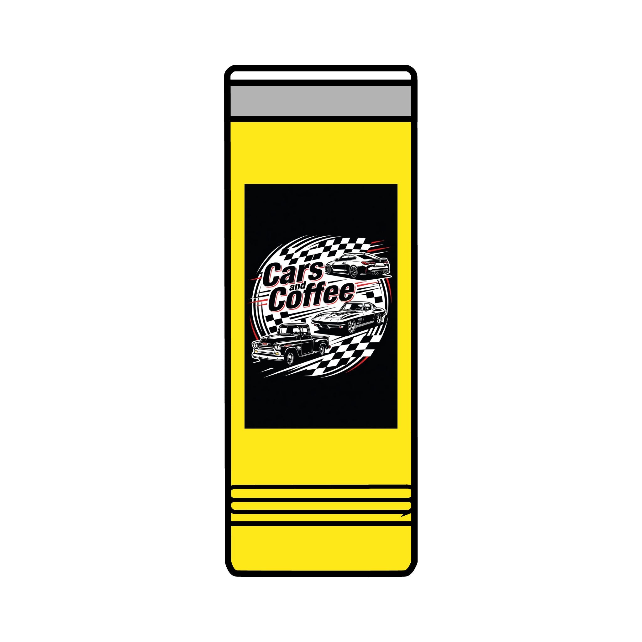 The Hcc "Cars & Coffee" Tumbler Mug